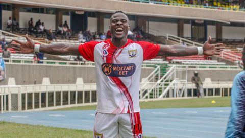 Kevin Amwayi's heroic goal earns praise from Kakamega Homeboyz coach