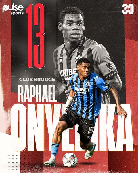 Raphael Onyedika is PulseSports30 #13