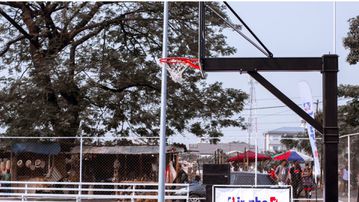 NBA Africa and ADS unveil renovated, solar-powered Basketball court in DRC