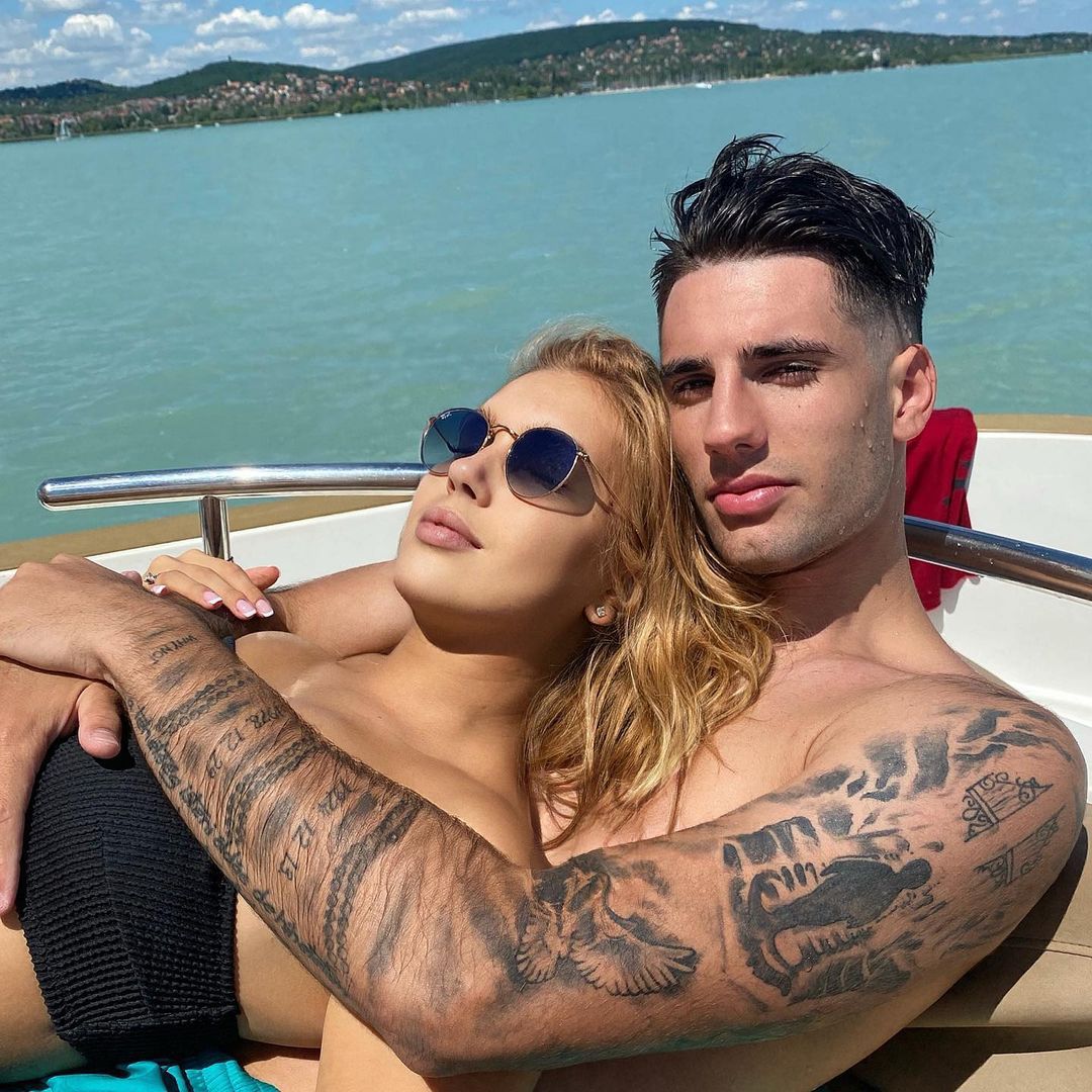 Dominik Szoboszlai girlfriend Fanni Gécsek