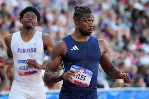 Noah Lyles predicts men's 200m podium finishers at Olympic Games