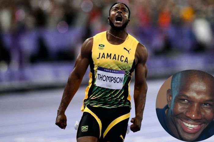 Kishane Thompson and Donovan Bailey