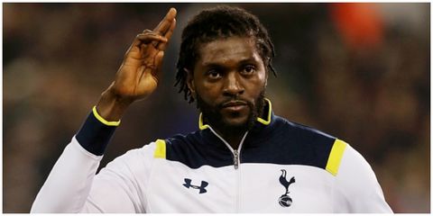 He is my idol — Emmanuel Adebayor hails Super Eagles legend as 'god of football'