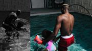 Victor Osimhen: Super Eagles star shows off daughter swimming