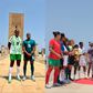 See how Super Falcons of Nigeria stars Oshoala and Ajibade unveiled the new WAFCON trophy.