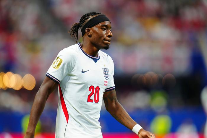 Madueke in action for England || imago