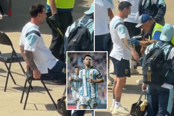 "See humbleness" - Lionel Messi’s airport security check goes VIRAL ahead of World Cup clash