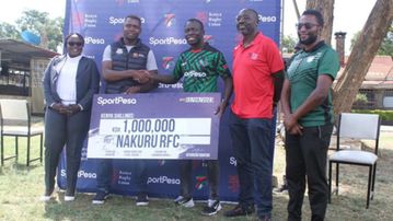 Nakuru RFC receive another financial boost as they gear up to host Prinsloo Sevens