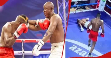 Tanzanian stopped from boxing after a knockout by Golola, ordered to take Medical checkup