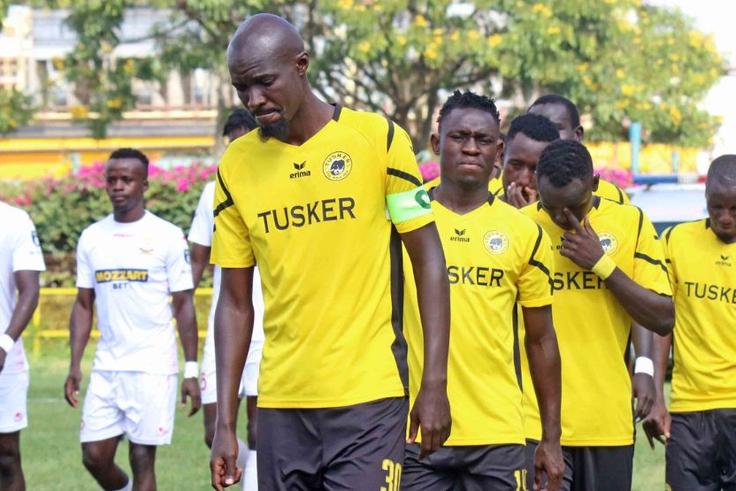 Tusker FC skipper Humphrey Mieno.