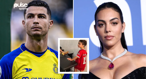 Georgina Rodriguez: Cristiano Ronaldo's girlfriend shares photo of daughter wearing Liverpool jersey