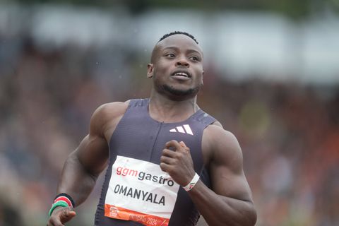 Ferdinand Omanyala insists pressure is from within as he gears up for tough show at Paris Olympics