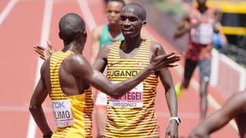 Track events where Uganda is most-likely to win medals at Paris 2024 Olympic Games