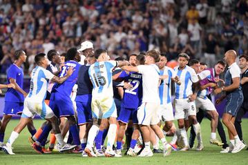 Paris 2024: Olympics hosts’ victory soiled by on-field violence as France and Argentina players clash