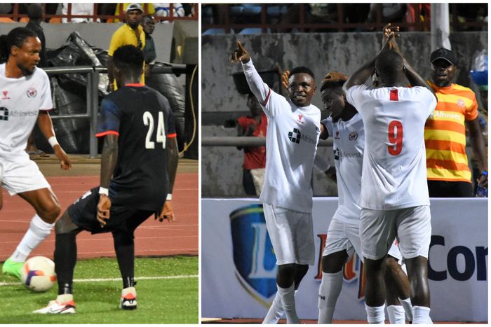 NPFL champions Rangers and rivals Enyimba during the Coal City Cup in Enugu. (Photo Credit: Enugu Rangers)
