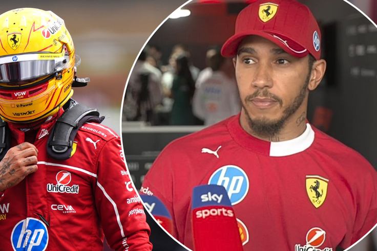 "I'm completely USELESS" - 'Broken' Lewis Hamilton calls for Ferrari to sack him amid hellish spell