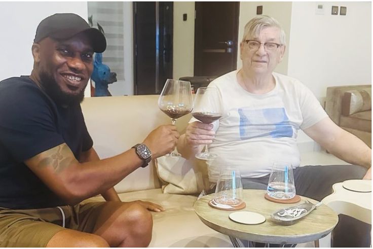 Nigerian Legends Reunite: Okocha and Westerhof's special Lagos meeting