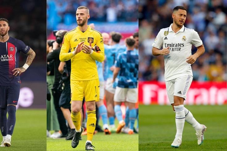 Three former Manchester United stars, Real Madrid legend and a Ksh27b flop: The big-name players still without a club