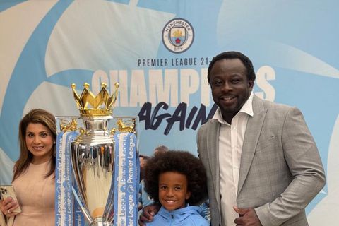 Kenyan youngster makes dad proud after resuming Manchester City training