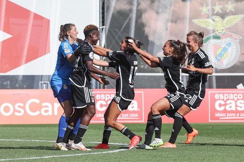 Ucheibe was given the responsibility to take the fourth penalty and stepped up to convert in style and win the game for Benfica. Image Credit - Instagram/Christy Ucheibe