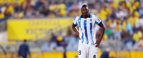 Super Eagles forward Umar Sadiq goes one year without scoring as Real Sociedad thrash Granada