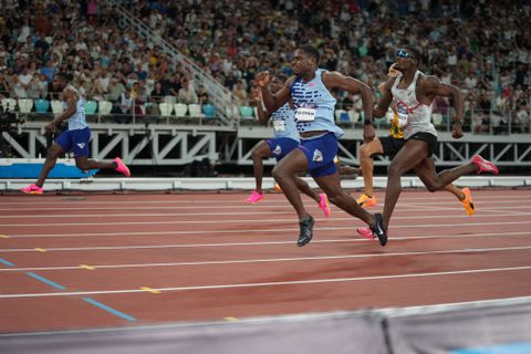 Christian Coleman blazes to a world-leading 9.83s for an impressive victory at Xiamen Diamond League