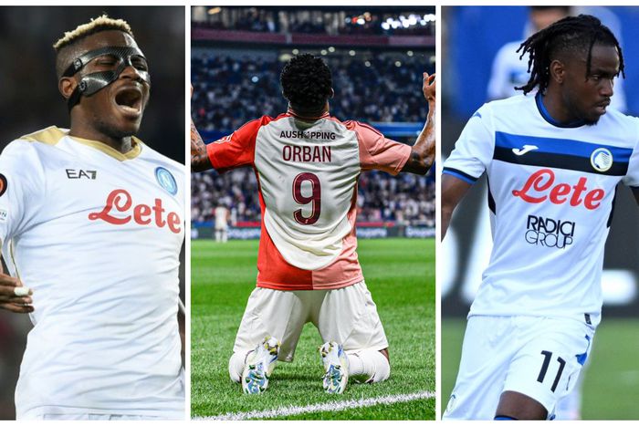 Naija Stars Abroad led by Victor Osimhen, Gift Orban and Ademola Lookman.