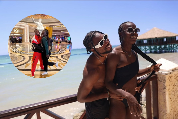 Noah Lyles and girlfriend Junelle Bromfield jet out for luxury baecation in Dominican Republic