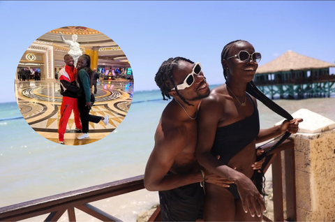 Noah Lyles and girlfriend Junelle Bromfield jet out for luxury baecation in Dominican Republic