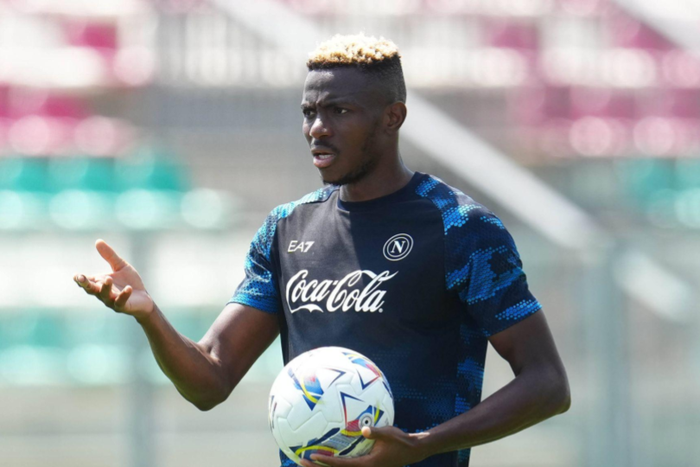 Napoli striker Victor Osimhen || Image credit: Imago