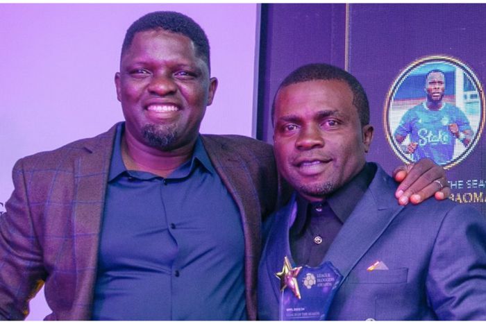 NPFL colleagues Ogunmodede and Ilechukwu.