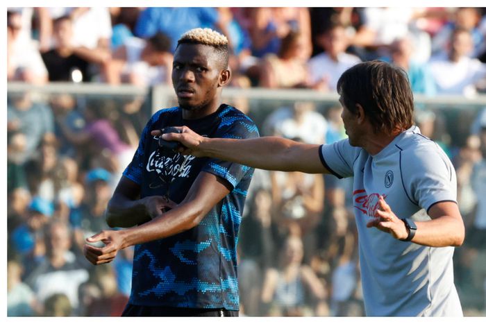 Conte apologises to Victor Osimhen