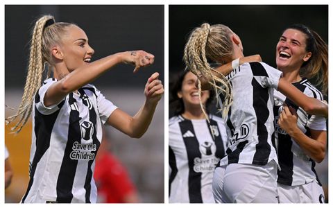 Alisha Lehmann, ‘World's most beautiful footballer’ scores on Juventus debut in nine-goal thriller