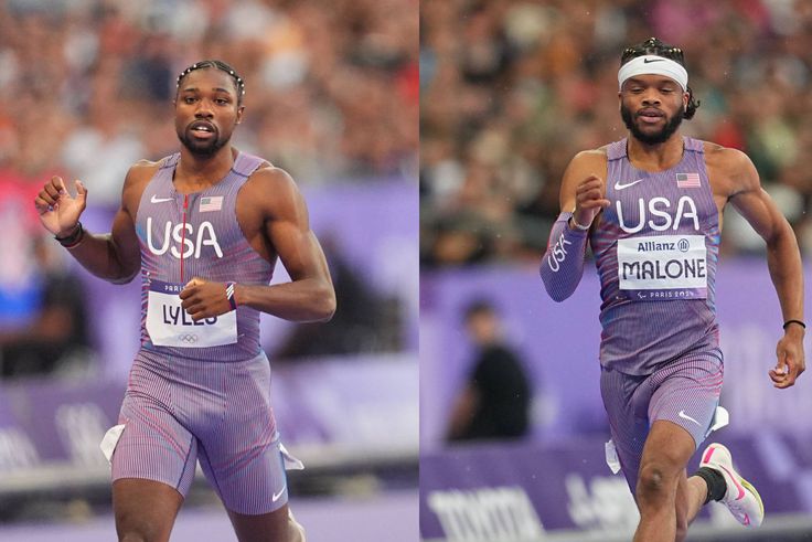 ‘Must be something in the name Noah!’-Noah Lyles hilariously reacts as namesake Malone takes silver at Paris Paralympics