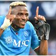 Napoli star Victor Osimhen will cost 130 million euros. || Imago