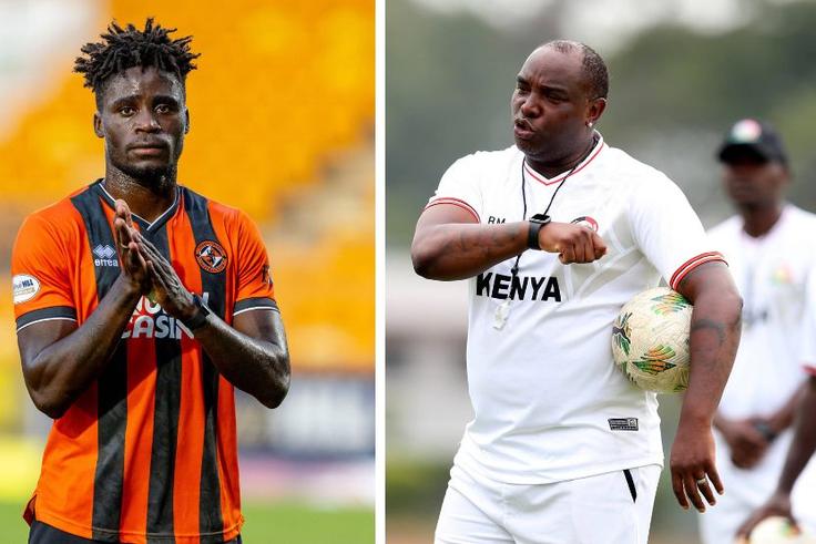 Benni McCarthy Explains Why Richard Odada Remains Vital to Harambee Stars Amid Dundee Exit