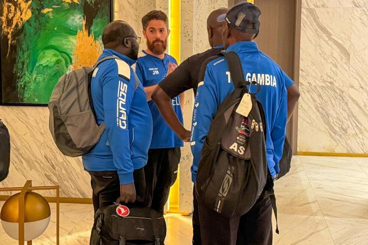 FIFA World Cup Qualifiers: Harambee Stars Opponents  Gambia Jet In Quietly Ahead of Group F Clash at Kasarani