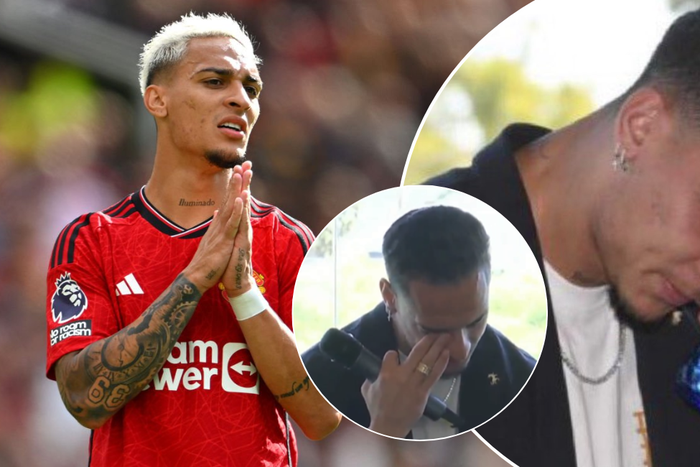 Antony sheds 'hot' tears after being rescued by Real Betis