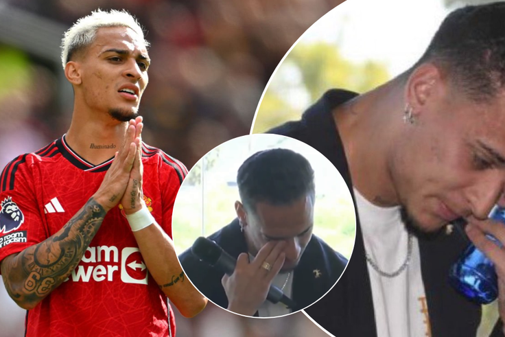 Antony sheds 'hot' tears after being rescued by Real Betis