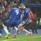 Chelsea seize top spot after dramatic win over Southampton