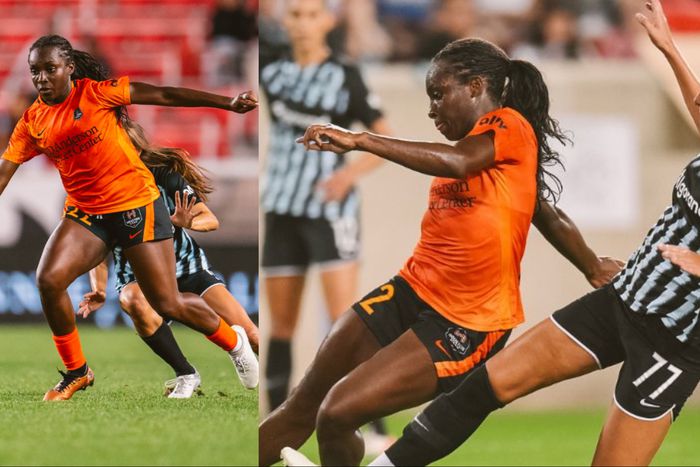 Michelle Alozie returns from red card to score 2 goals for Houston Dash against Gotham on Nigeria's Independence Day - X/Houston Dash