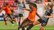 Michelle Alozie: Super Falcons star scores 2 goals for Houston Dash
