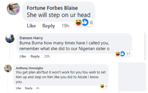 Fans reaction to James dinner request || Credit: Facebook