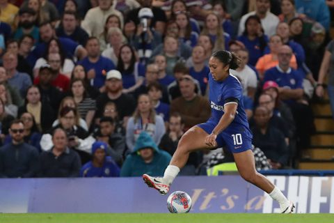 Lauren James in action for Chelsea Women || Credit: Imago
