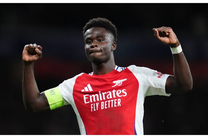 Saka backs Arsenal to win the Premier League title