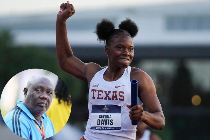 Legendary coach Glen Mills has taken Jamaican sprinter Kevona Davis under his wing