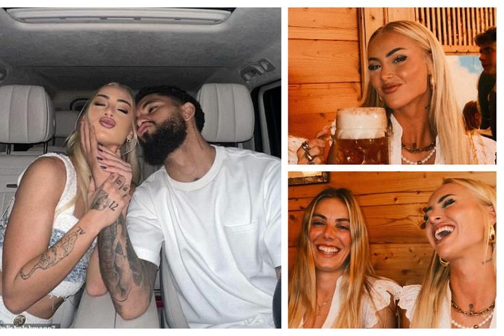 Alisha Lehmann gives breakup hint with Douglas Luiz