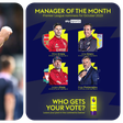Ange Postecoglou nominated for Manager of the Month