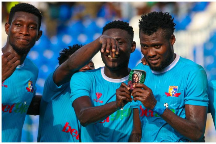 Alimi Sikiru has scored 5 goals this season.