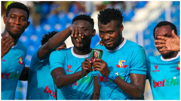 Alimi Sikiru has scored 5 goals this season.